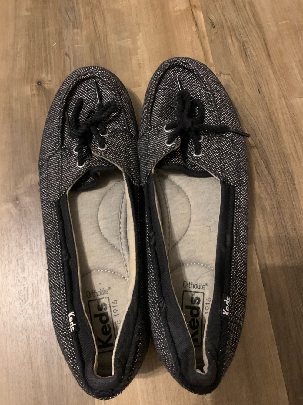 Womens Black Keds